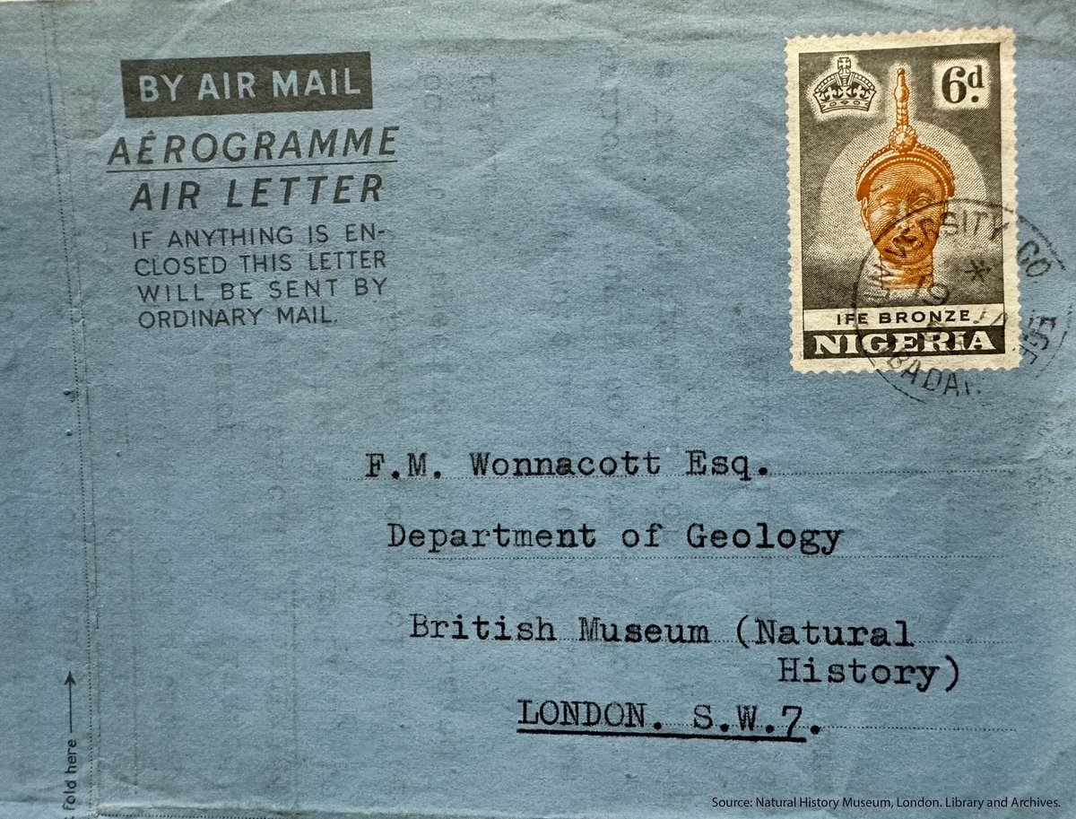 #OTD in 1840 the world's first adhesive #PostageStamp, the #PennyBlack, went on sale. ✉️

In our #MuseumArchives, a stamp represents the human side of science and public engagement: the exchange of ideas and information with individuals from all around the world, since 1881. 🗣️