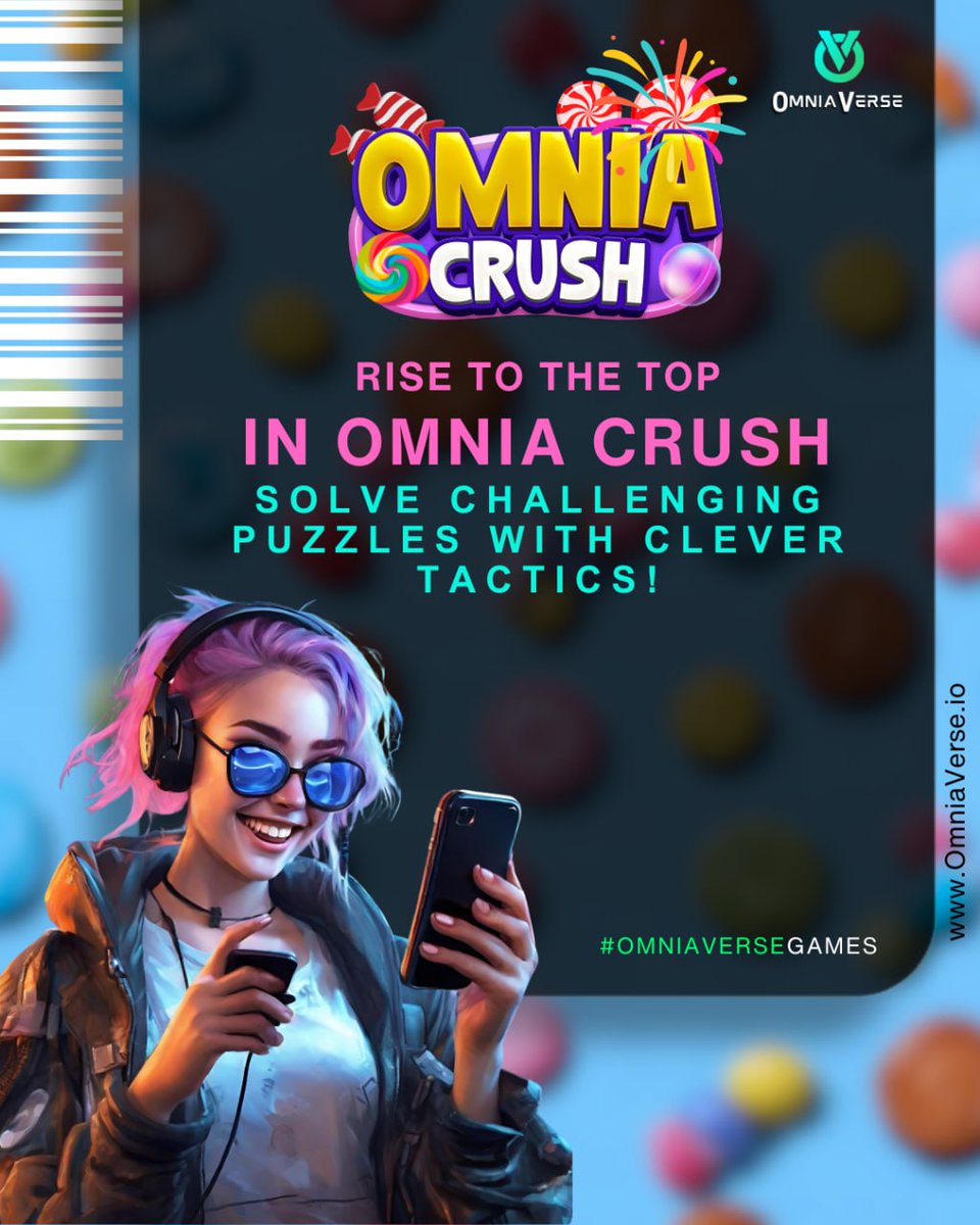 Transform game night with a dash of #OmniaCrush competition! 🚀🎉 Will you emerge as the puzzle master? Climb the ranks and own the night! 💪🧠 #PuzzleBattle #ScoreBig #GameOnPoint #Crypto #OmniaVerse #OmniaOne #Omnia #Block #UtilityNFTs #Web3Gaming #PlayAndEarn #OmniaChain…