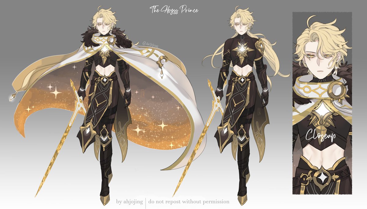 Artist, show me your most popular piece!

this abyss aether that got me a lot of DMs requesting for his turnaround sheet for cosplay reference (but I haven't been able to do it 😔)