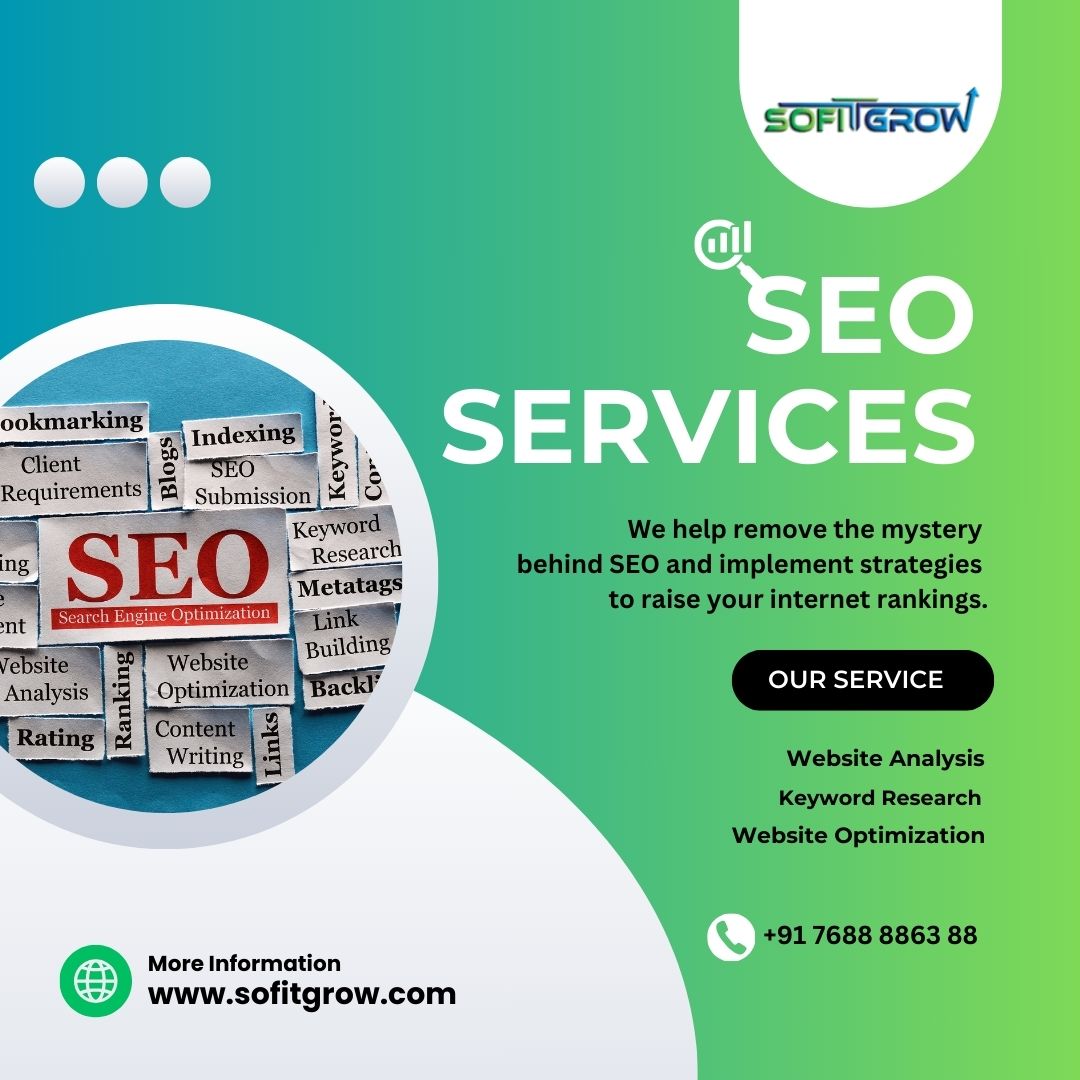 We believe in sustainable growth. Our SEO practices adhere to industry standards and search engine guidelines, ensuring long-term success without risking penalties.
Visit US:-www.sofitgrow.com
#seostrategy #seoservices #seomarketingstrategy #seomarketing #seoexpert #seoagency