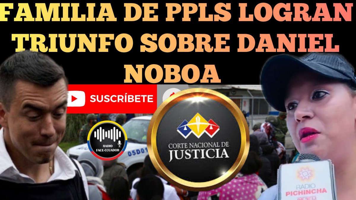 caleroyadira04's tweet photo. #urgente #familia de #ppls logran importante fallo de la corte que obliga Noboa dar alimento a los #presos #noticias #ebicamacho 😎👍🇪🇨🔥👇https://t.co/KpkGsiX7HR https://t.co/g2H5gOw6l7