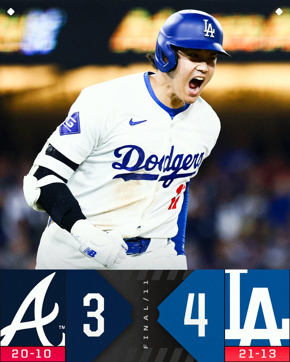 Round 1 goes to the @Dodgers in #walkoff fashion!