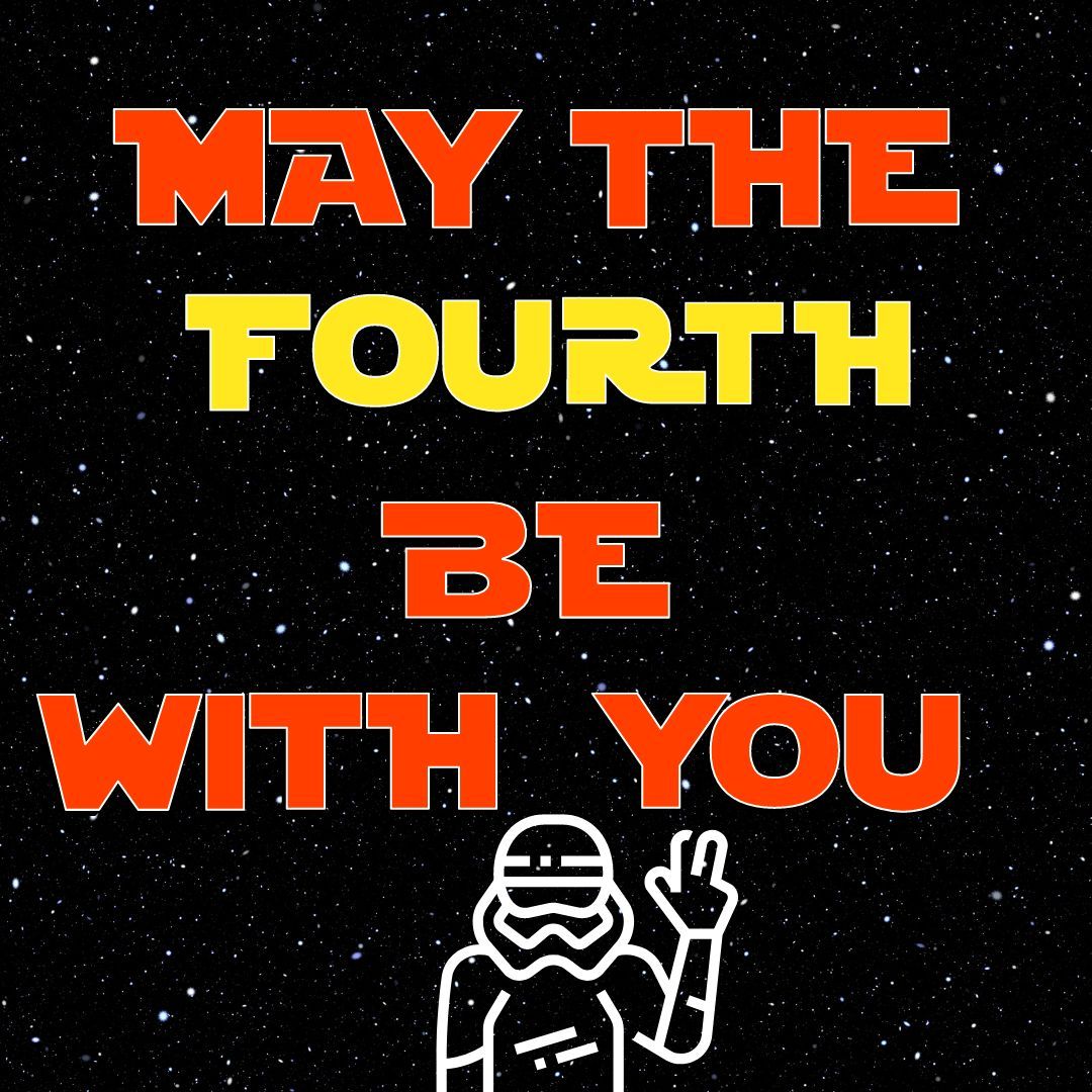 May the 4th be with You! Happy #StarWars Day to everyone in the galaxy. We find the lack of medical staff in the Star Wars universe disturbing... Have a great day with the Force, folks! 🚀🌌🌑⚔️ #MayTheFourthBeWithYou #StarWarsDay