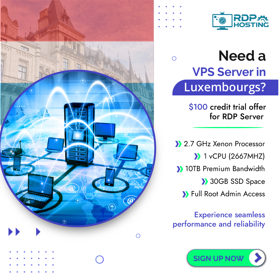 Need a virtual private server in Luxembourgs? Our $100 credit trial offer for RDP Server is the perfect solution! Experience seamless performance and reliability.     Grab the deal - rdphostings.com/vps-trial 
#VPSHosting #KamateraVPS