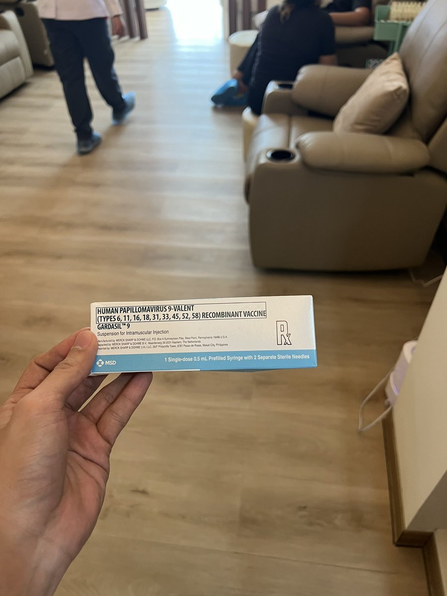 📍Marie Francis Aesthetic Clinic, Q. Ave Another client got his first dose of Gardasil 9 after having GENITAL WARTS Removal at our Clinic. For Genital and Anal Warts Removal and HPV Vaccine, just message me. 📩📩