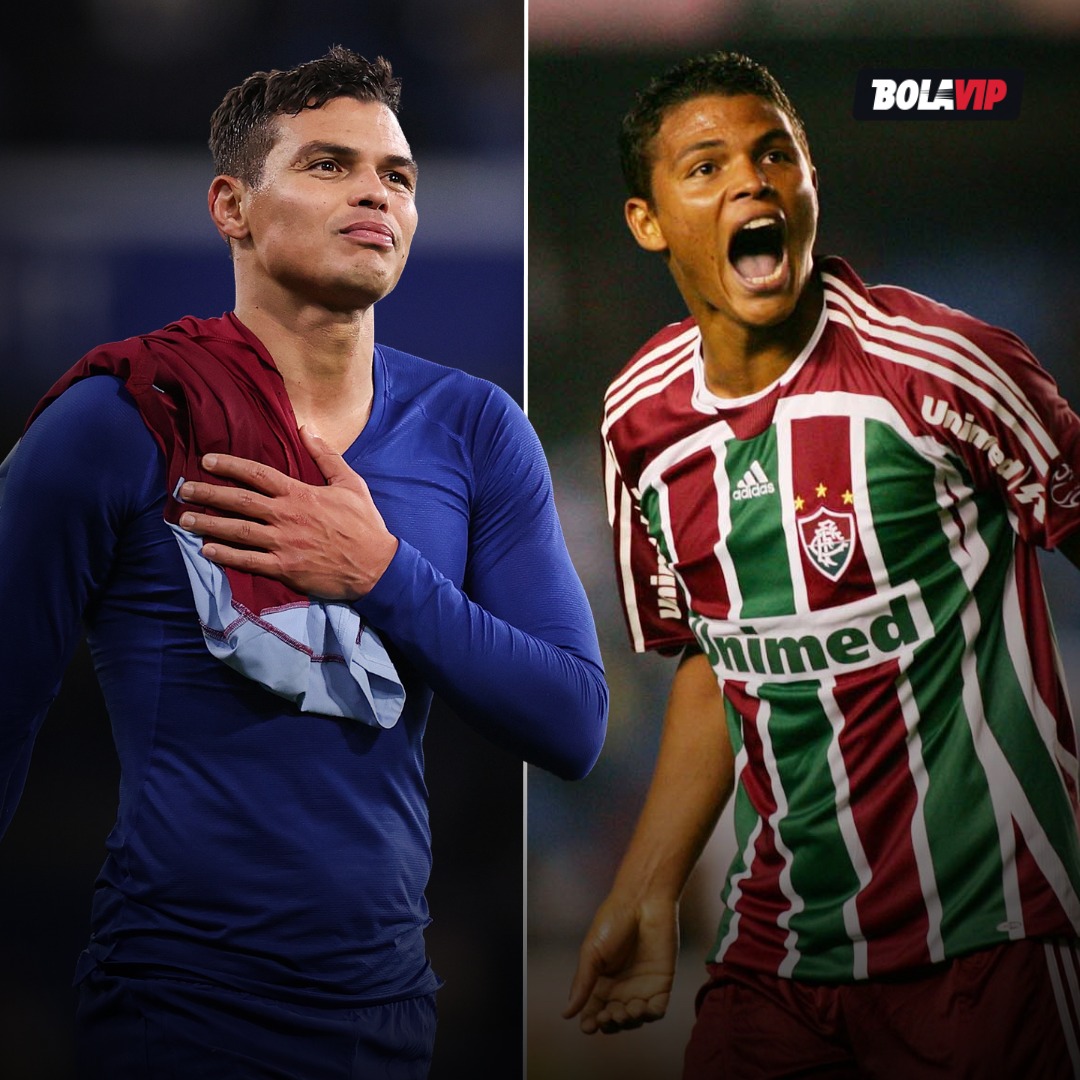 Thiago Silva signed a contract with Fluminense that runs until mid-2026 and will be arriving at the club in July.

The tricolor board sent representatives to London and the sorted out the last details and pending issues.
#OnitshaTwitterJerseyHangout
#RepYourClub