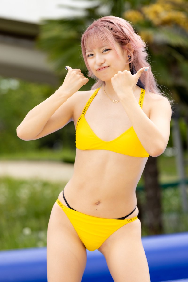 渚みつきちゃん(@nagimitsu_kix) 近代麻雀水着祭 しらこばと水上公園