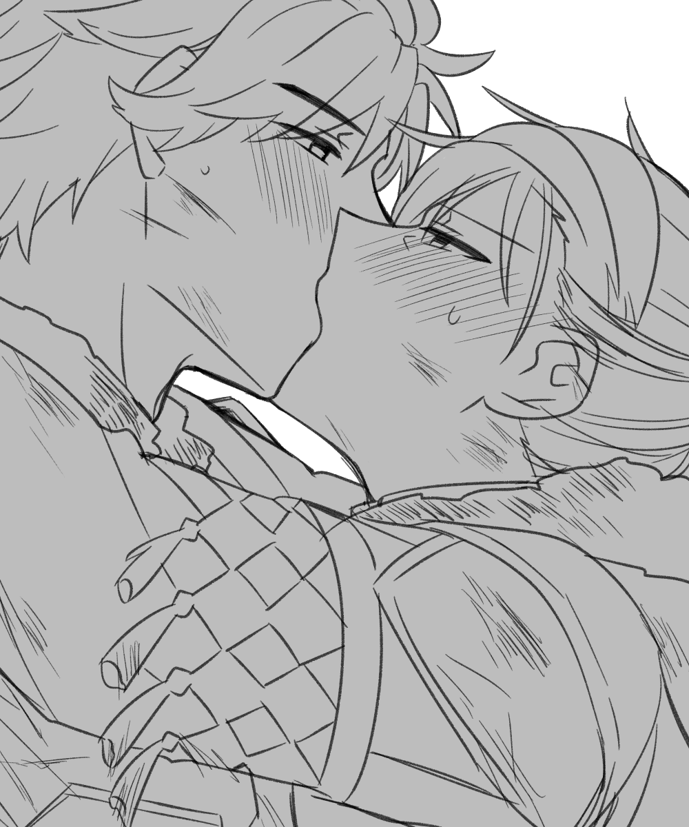 I just want to see them make out after a battle #sylvix