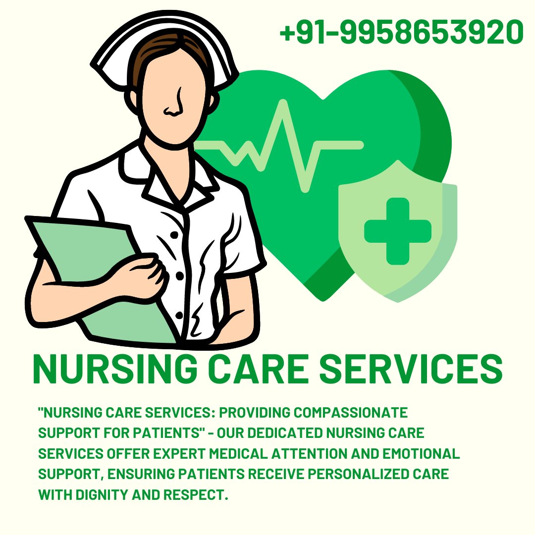 'Nursing Care Services: Providing Compassionate Support for Patients' - Our dedicated nursing care services offer expert medical attention and emotional support, ensuring patients receive personalized care with dignity and respect.
#nursingcare