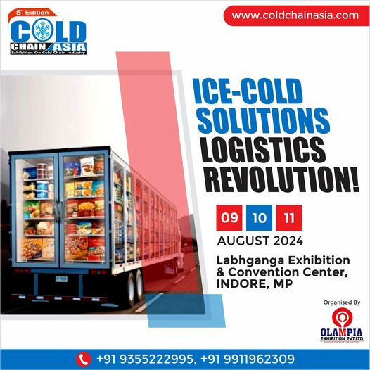 Ice-cold solutions for a logistics revolution at Cold Chain Asia. Explore how cutting-edge technologies are transforming the cold chain and refrigeration industries. ❄️🌐
 Dive into the details at 𝘄𝘄𝘄.𝗰𝗼𝗹𝗱𝗰𝗵𝗮𝗶𝗻𝗮𝘀𝗶𝗮.𝗰𝗼𝗺.

#coldchainasia #b2bevents #coldstorage