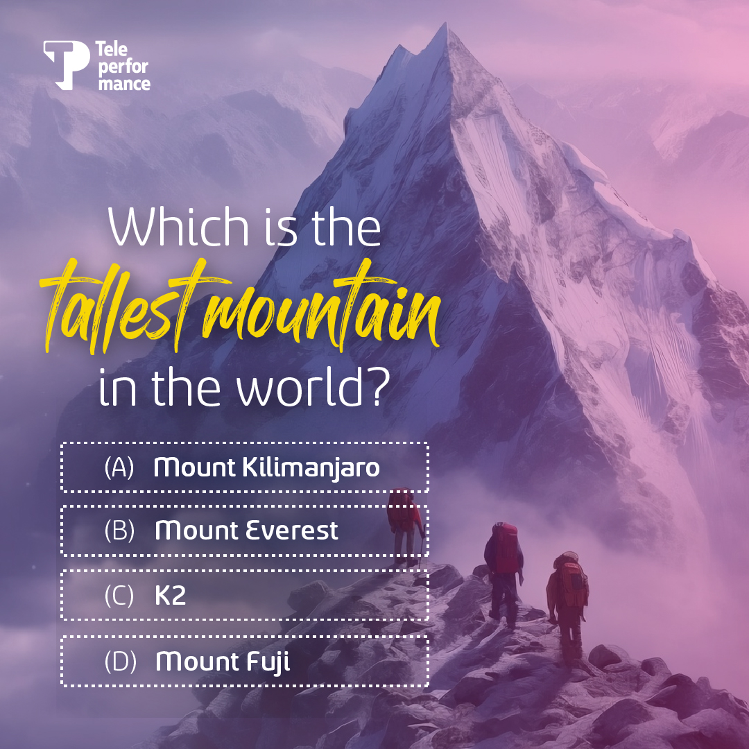 This mountain is located in the Himalayas. Comment now! #TPIndia #TheWorldlyAffairs #Question #Saturday #Morning #Employee #Engagement