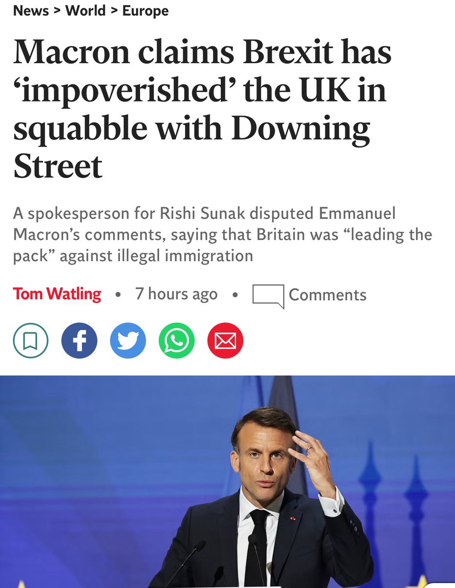 Macron is right to point out that Brexit has “impoverished” the UK and failed to deliver what it promised. “Brexit has impoverished the United Kingdom,” he told The Economist. “Brexit has done nothing to solve immigration in the UK. “Well, despite that, some people think it…