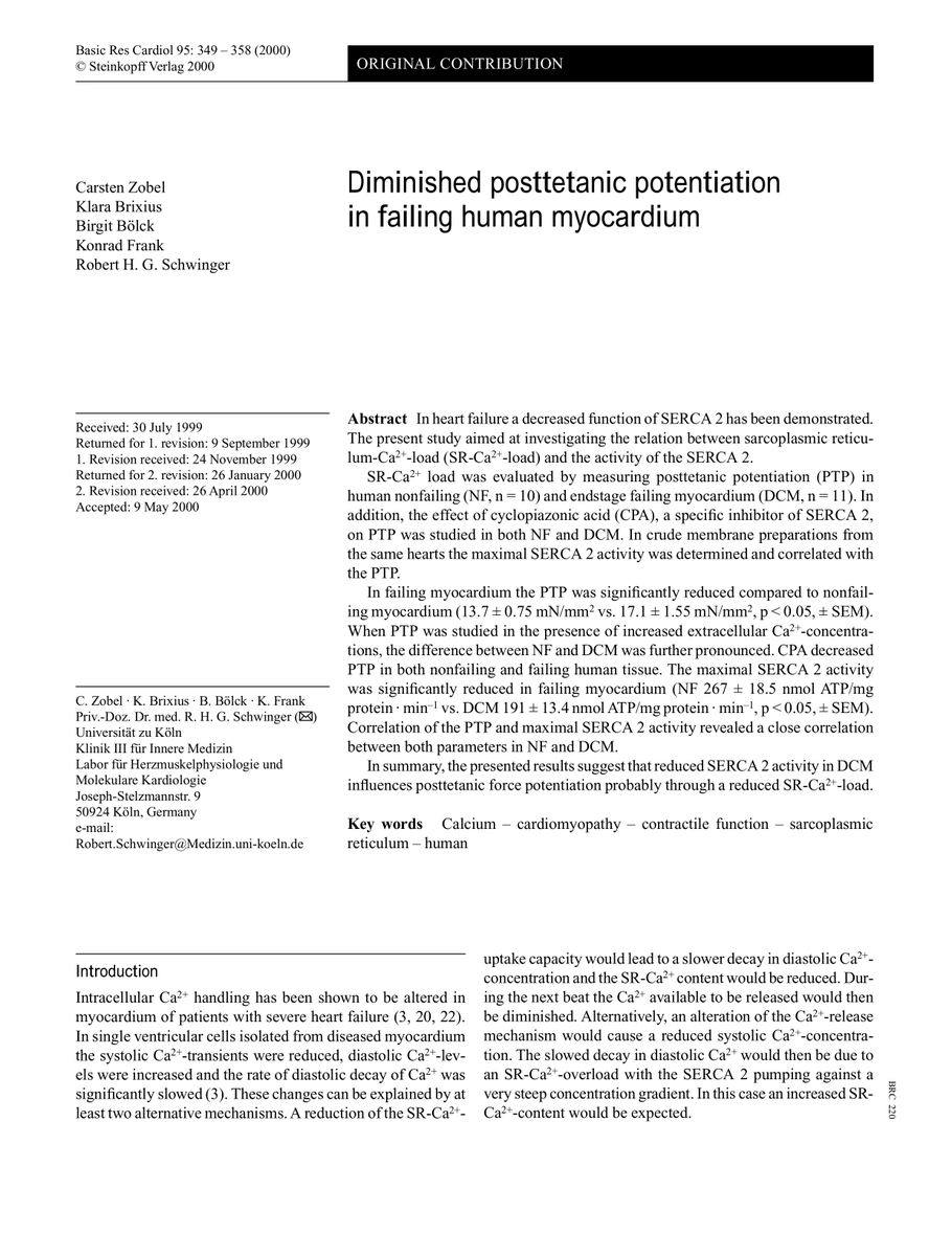 Diminished posttetanic potentiation in failing human myocardium eurekamag.com/research/010/4…