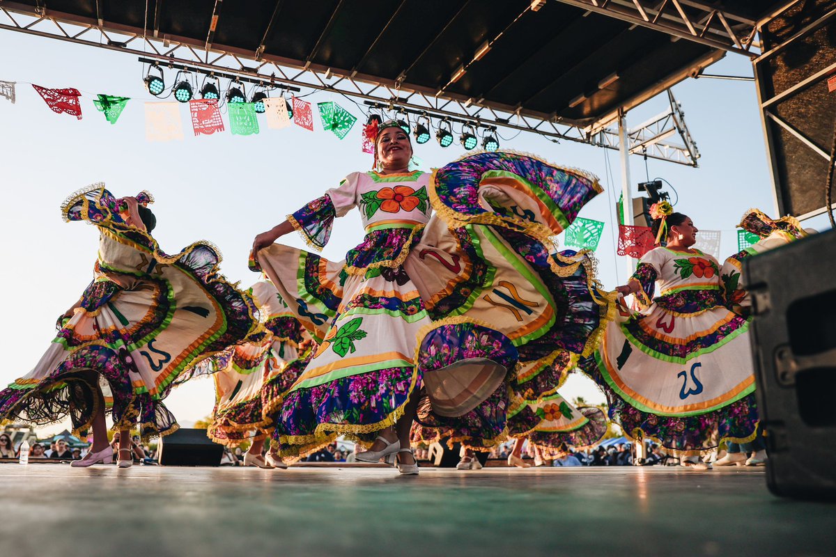 The eighth annual Cinco de Mayo celebration hosted by @MKNVspeaks and @ClarkCountyPark at Robert E. “Bob” Price Park this evening in Las Vegas. @reviewjournal