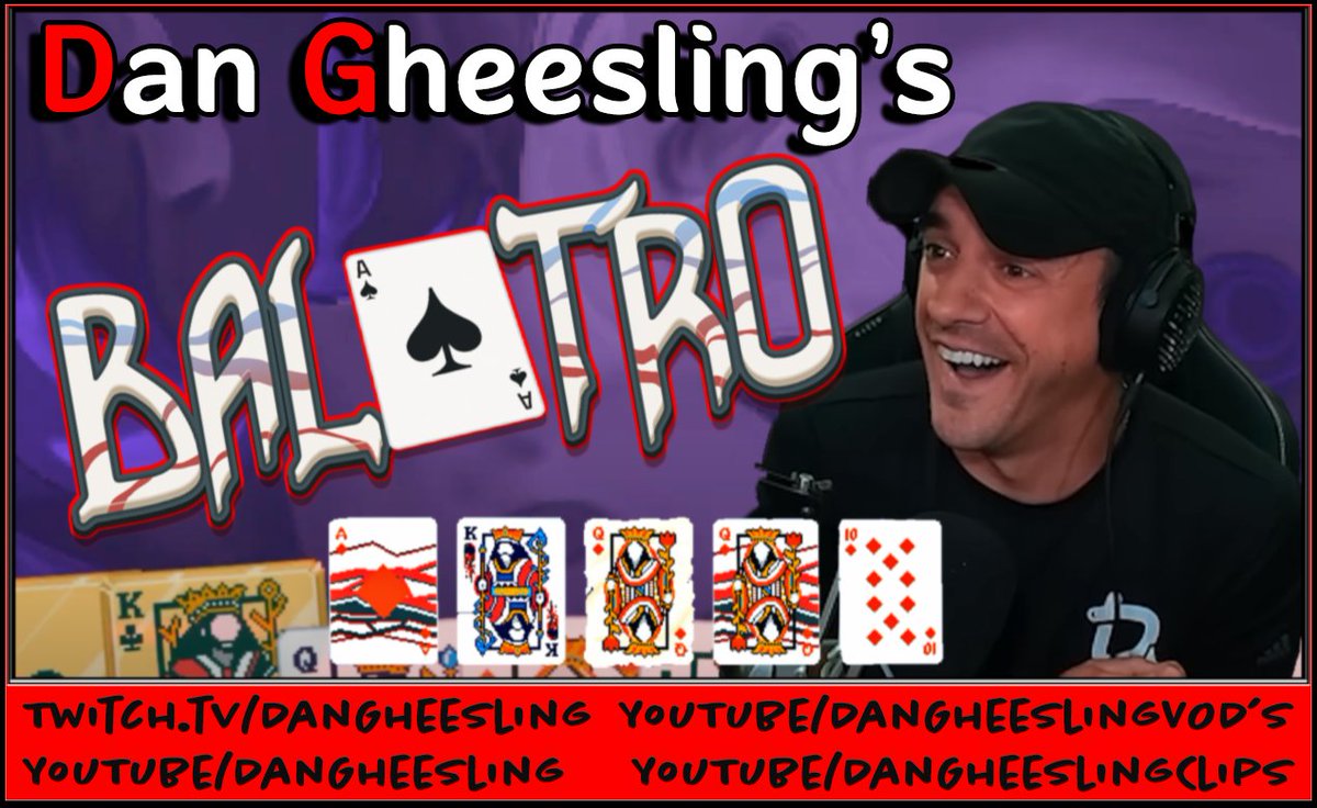 Catch @DanGheesling's - Feeding Vampire Joker From Round One #Balatro 🃏🃏🃏

youtube.com/watch?v=F3cn8q…

#Twitch #Gaming #GamingVideos #Funny #Laughs #VideoGaming #VideoGames #YouTubeVideos #YouTubeShorts #Games #CardGames #Gamers #PCGaming #TikTok