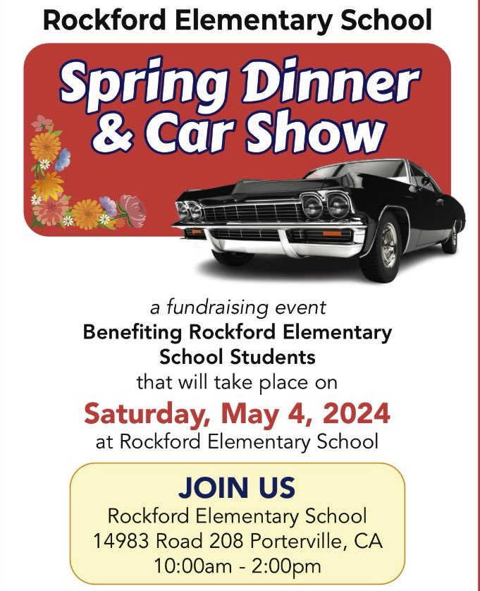 We will be back out in Porterville, Ca on Saturday May 4th supporting Rockford Elementary School's 67th annual Spring Dinner & Car Show. See you all very soon!! #keenparts #corvette #carshow