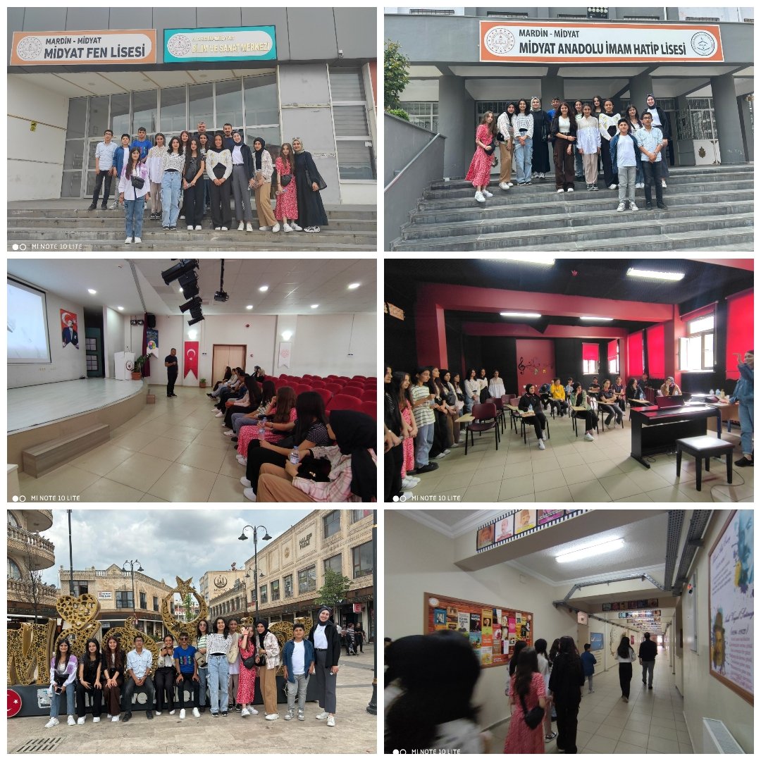 LGS Sınavına hazırlanan öğrencilerimize Midyat ilçesinde bulunan Fen lisesi, Midyat Anadolu lisesi, Aziz Önen Kız Anadolu lisesi ve Proje Anadolu İmam Hatip liselerimizi tanıtıp sınav öncesi moral amacıyla gezi düzenledk.<a href="/avnisengul80/">Avni Sengul</a> <a href="/SavurMem/">Savur İlçe Milli Eğitim Müdürlüğü</a> <a href="/mardinilmem/">Mardin İl Millî Eğitim Müdürlüğü</a> <a href="/tcmeb/">Millî Eğitim Bakanlığı</a> <a href="/Murat69_Demir/">Murat Demir</a>