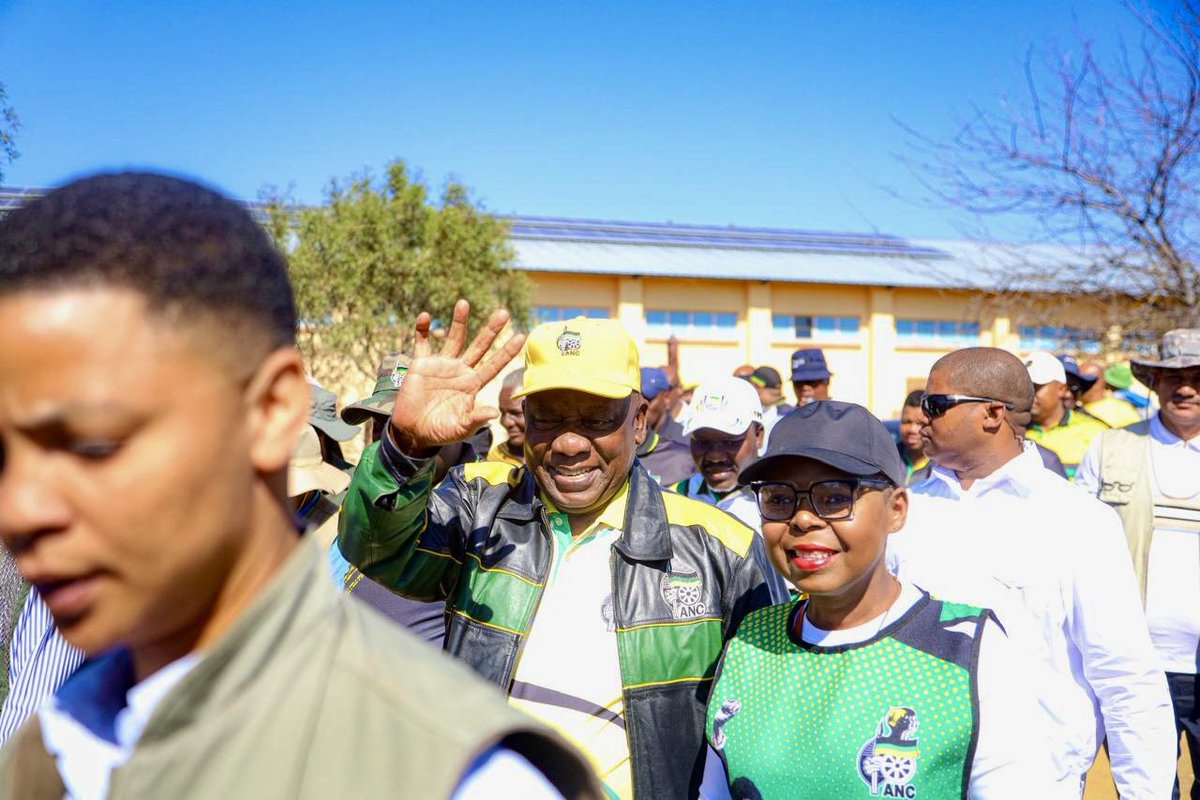 Today we continue on our campaign in the Western Cape. President Ramaphosa will be in the streets of Cape Town, ending at Gugulethu Mall. He is looking forward to engaging you, let’s meet on the ground ✊🏾🖤💚💛

#VoteANC2024 
#LetsDoMoreTogether