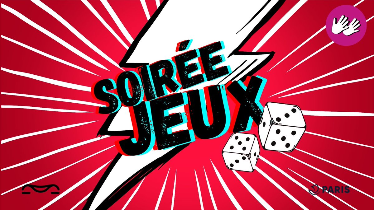 🔻Soirée jeux LSF/FR ⭐️Vendredi 31 mai à 18h30 🔺Pour tous, à partir de 16 ans et accessible en Langue des Signes Française (LSF) ➡️bit.ly/AnimCanopee