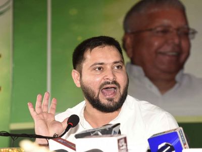 I challenge Narendra Modi to visit AIIMS Darbhanga & enjoy the beautiful imaginary hospital he has made. — Tejashwi Yadav got no chill 😂🔥