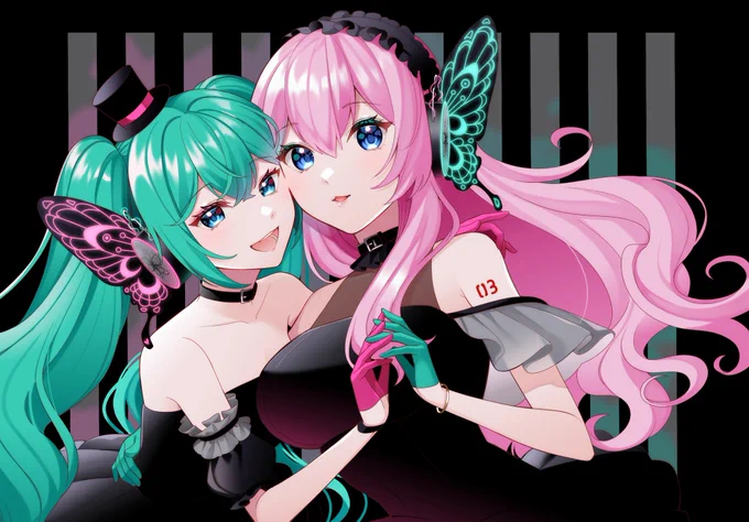  magnet #初音ミク#巡音ルカ 