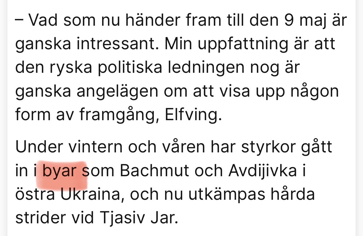 Så Arboga, Eskilstuna å Köping skall klassas som byar?