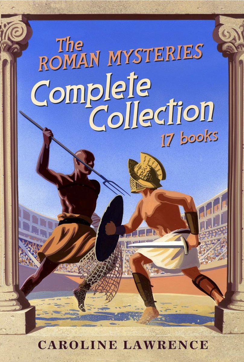 All 17 Roman Mysteries are available in Kindle format for about $10 (USA) or £10 (UK). amazon.com/Roman-Mysterie…