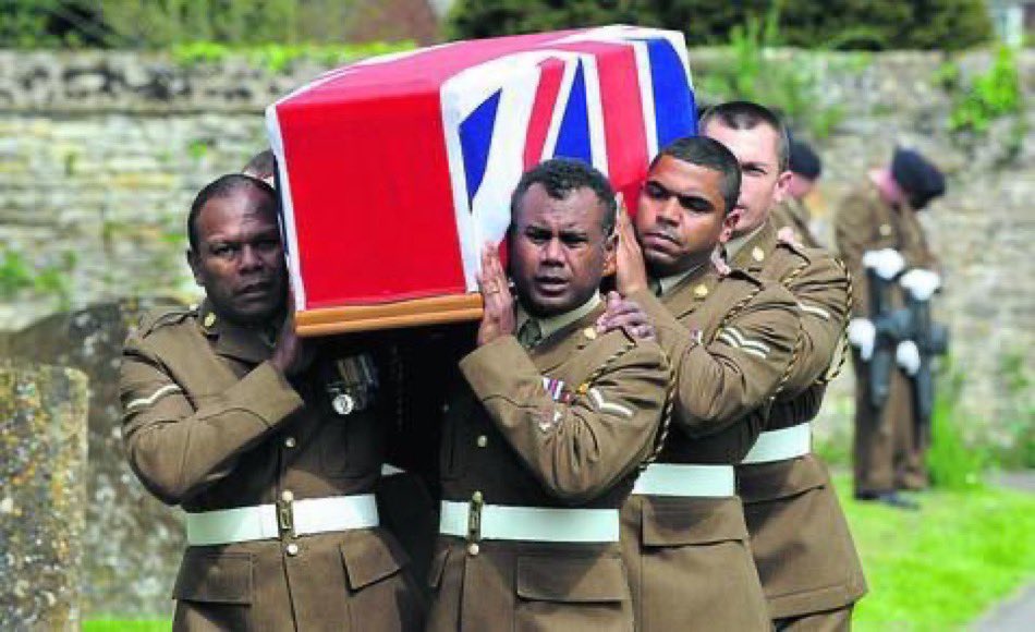 Ratu’s memorial service which was held in St Mary’s Church, Ambrosden 😢💔 Thank you for your service Ratu ❤️ Lest we forget 🇬🇧