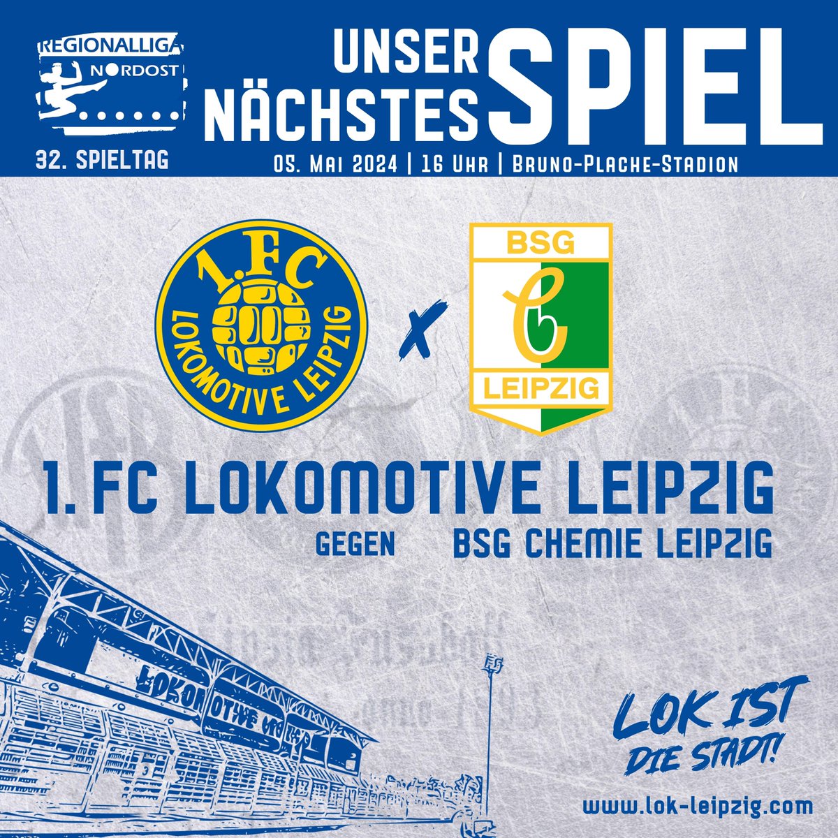 FANINFO FÜR SONNTAG +++ 16 Uhr: 1. FC Lok Leipzig – BSG Chemie Leipzig +++ Alle Infos: lok-leipzig.com/news/detail/fa… #fußballpur #lokleipzig #LOKBSG