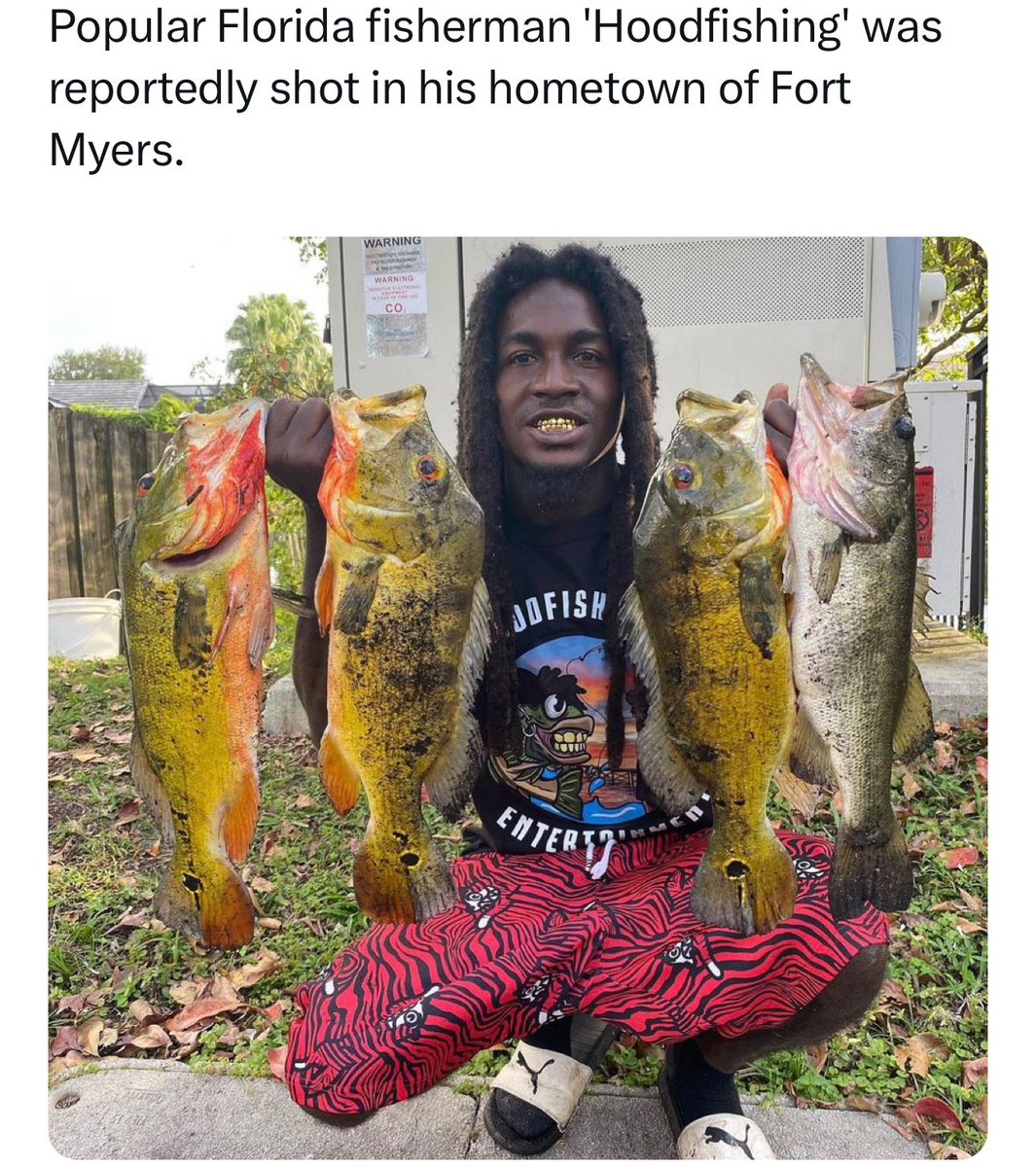 People!!!! The #hood don’t wanna see you shine! Get your day ones out the hood and get the fucc on!! Trust me! I learned this the hard way too!! #hoodfishing #fortmyers #florida #fishing