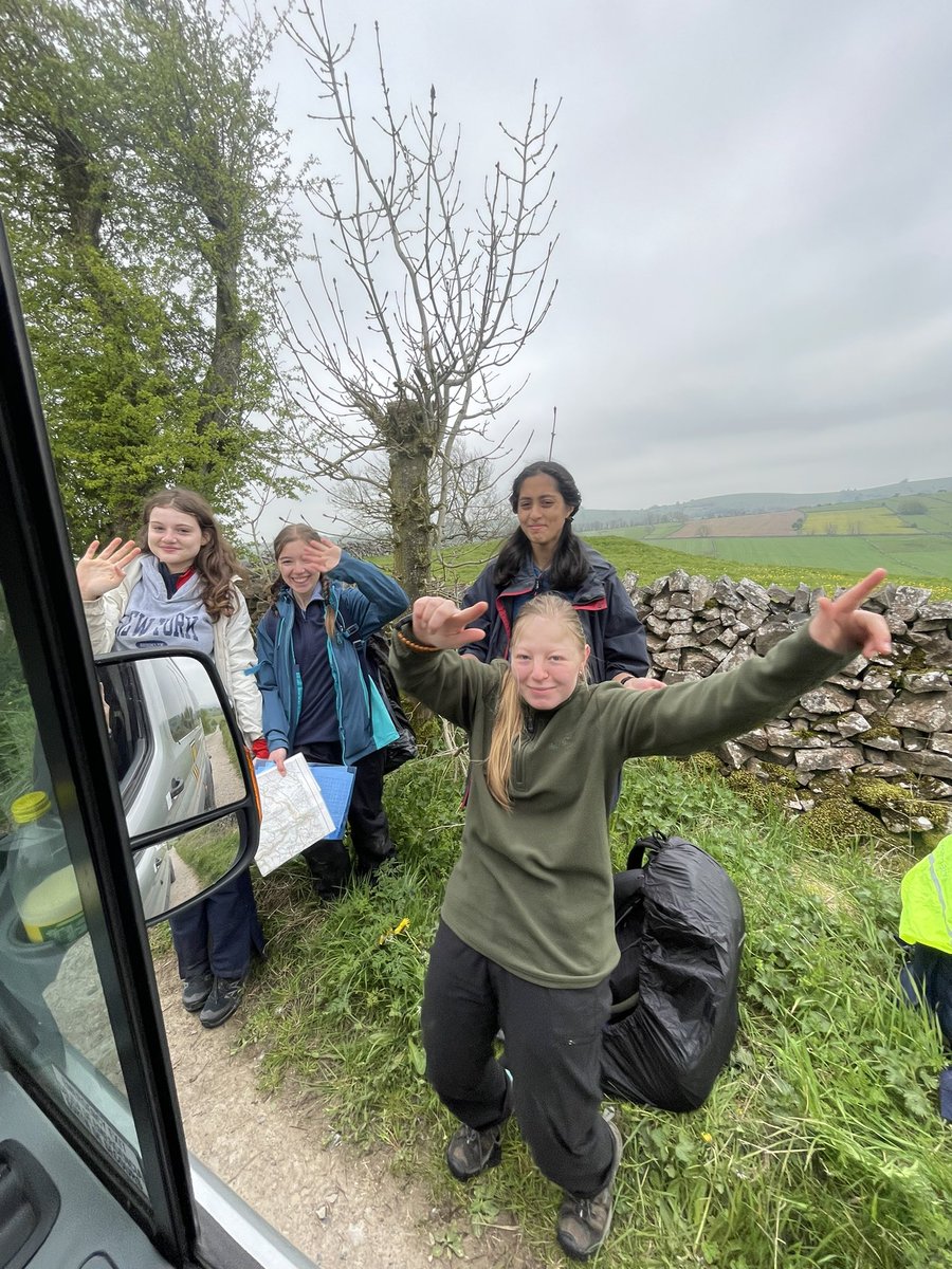 A fantastic Silver qualifying expedition completed yesterday! Well done everyone who completed the walk! Lovely weather and managed to avoid the rain until the journey home!
