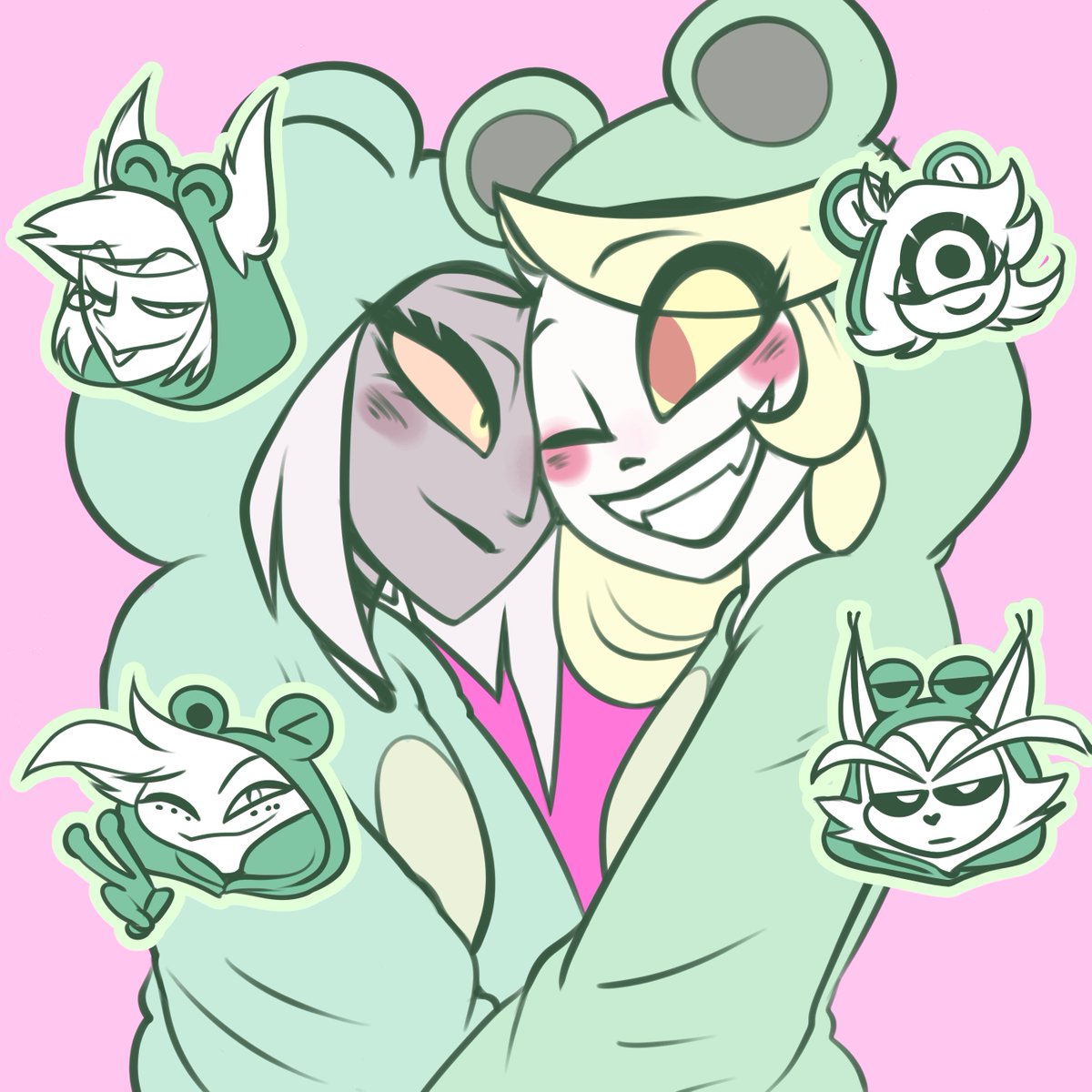 Day 3: Frog

Couldn't think of anything and the day was about to end so I just went emmm FROGbin FROGtel??? (It's a trust exercise) 

#HazbinHotelCharlie #HazbinHotelVaggie #HazbinHotelChaggie #ArtChallenge #sketch