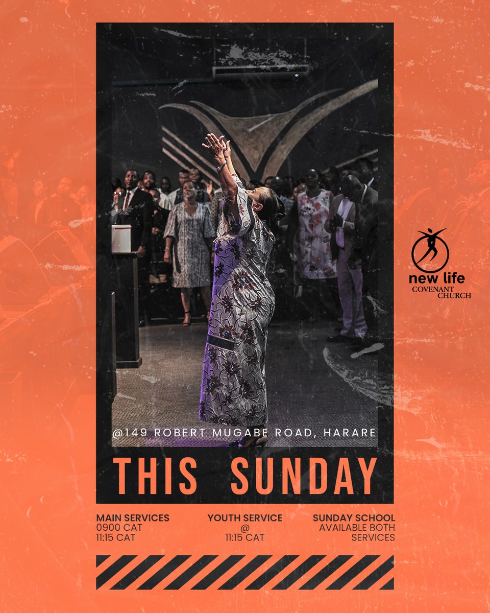 Join us for a transformative worship experience this Sunday:

🕘 Service Times: 9am & 11:15am
📍 Location: 149 Robert Mugabe Road

Come expecting to encounter God's presence in a profound way. You won't leave the same! See you there!
#SundayService #WorshipExperience #nlcczw