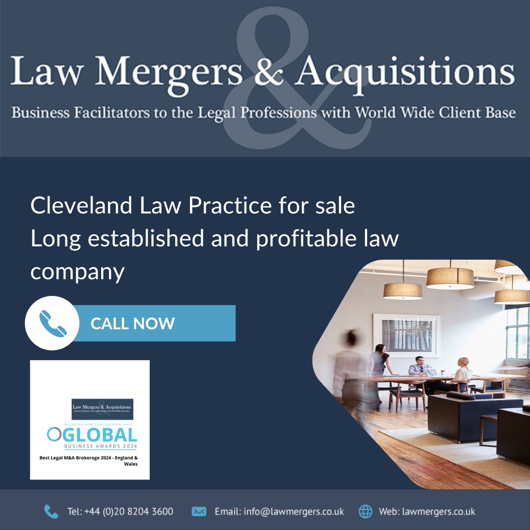 Call now Tel: +44 (0)20 8204 3600 ow.ly/MA3c50RvLaG
 #legalfirms #law #lawfirms #lawmergers #legalprofession #legalnews #legalfirms #LawFirmValuations #MergersAndAcquisitions 
#Acquisitions #NationwideLaw