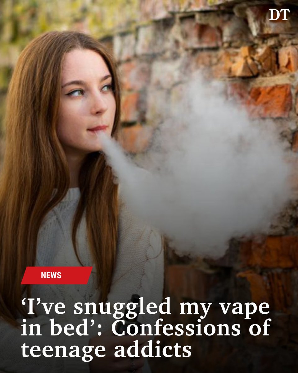 Reluctant teen addicts are “snuggling” their vapes in their sleep and skipping class for a puff despite the government’s legislative crackdown. Read their shock confessions. MORE 👉 bit.ly/3xYVL1g