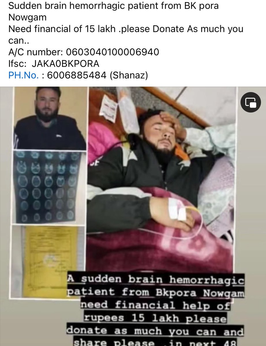 Attention 🚨 

Donate/Share/Help to save a Life