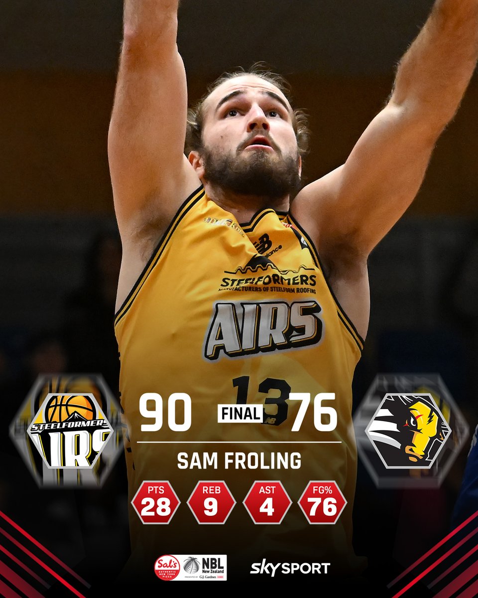 Sal’s NBL (@nznbl) on Twitter photo The Airs pull away in the second half to beat the Bulls 😤
➡️Game Recap: nznbl.link/xg8iy
#SalsNBL #RatedE <a href="/skysportnz/">Sky Sport NZ</a> The Airs pull away in the second half to beat the Bulls 😤
➡️Game Recap: nznbl.link/xg8iy
#SalsNBL #RatedE <a href="/skysportnz/">Sky Sport NZ</a>