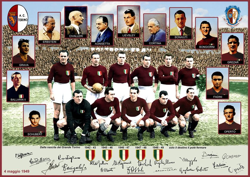 4 maggio 1949 - 4 maggio 2024

Invincibili
Indimenticabili 
#Torino 
#GrandeTorino