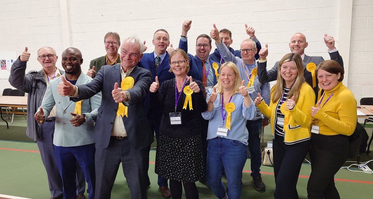 jeremy4glos's tweet image. Brilliant election campaign &amp;amp; result for @GloucesterLDs. We have taken the lead on @GloucesterCity. Now largest group with 17 members, up 7 from 2021. Con 11, Lab 7 &amp;amp; Ind 4. We won the popular vote too. The hard work begins. @ALDC @libdemlocalgov #WinningHere