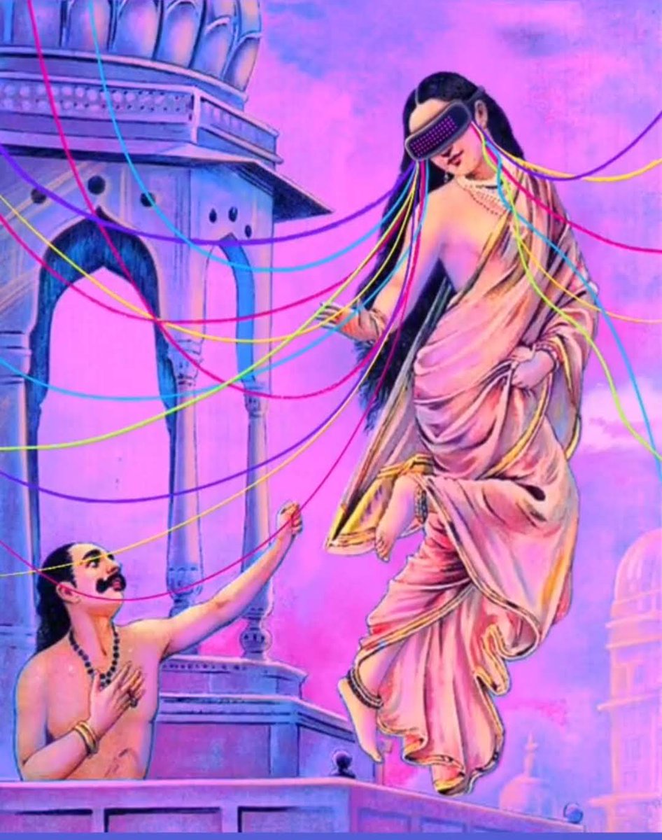 Apsara Urvashi & King Pururva Of Chandravansh🌼