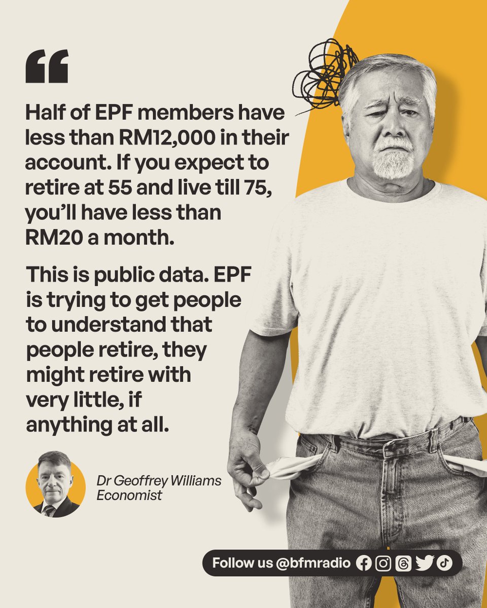 “You only need another economic crisis and someone will say: EPF is the ATM.” 

Did EPF take one step forward and two steps back with its new restructuring? Economist Dr. Geoffrey William tells us: 

- Why he thinks EPF’s restructuring is innovative  
- Will Akaun 3 withdrawals…