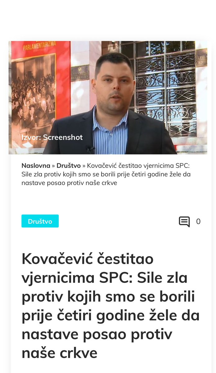 Ovi lažni mirotvorci i nesrećnici iza čije ideologije je ostao prah i pepeo,krv i suze,brojni zločini i genocid, vulgarnom zamjenom teza i podmetanjem,građansku Crnu Goru koja im se protivi,žele predstaviti nasilnicima i ekstremistima.