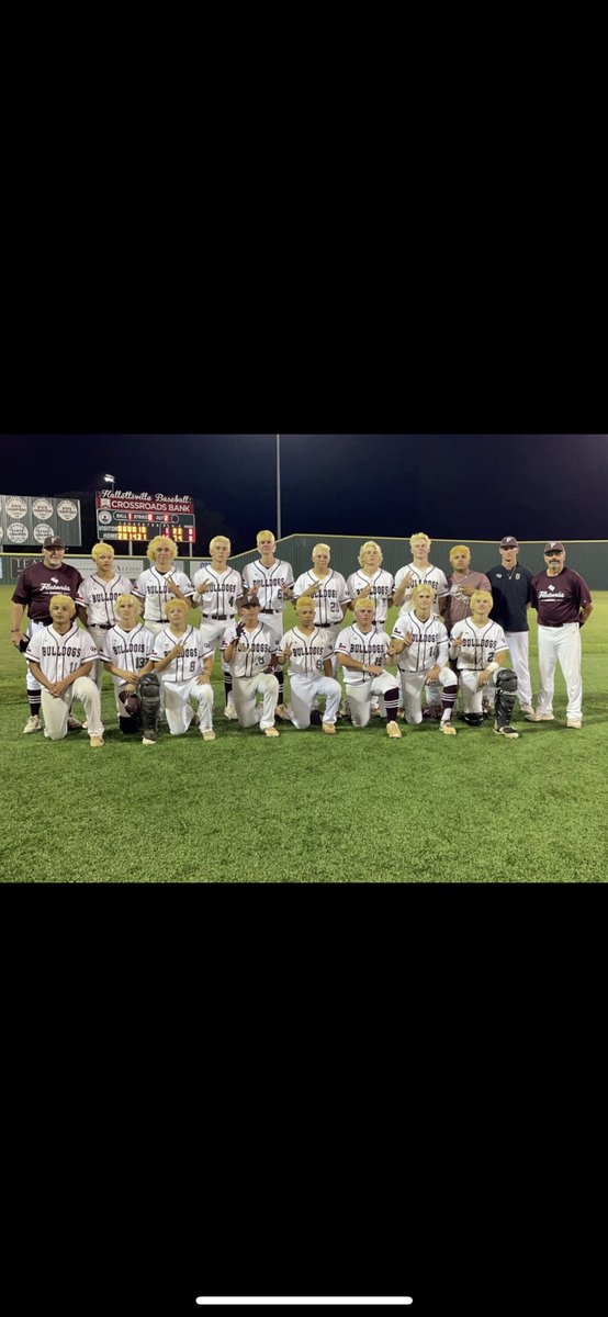 Dog ⚾️ win game 2 over Stockdale 11-1 to win Bi-District. Next game is next week (AREA) vs Port Aransas, #grind #flatoniapride #TEAM