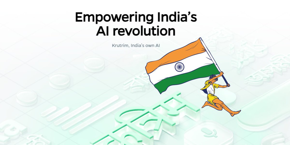 @bhash @SharmaShradha @Krutrim @krutrim AI Reshaping India's Future🇮🇳🫡