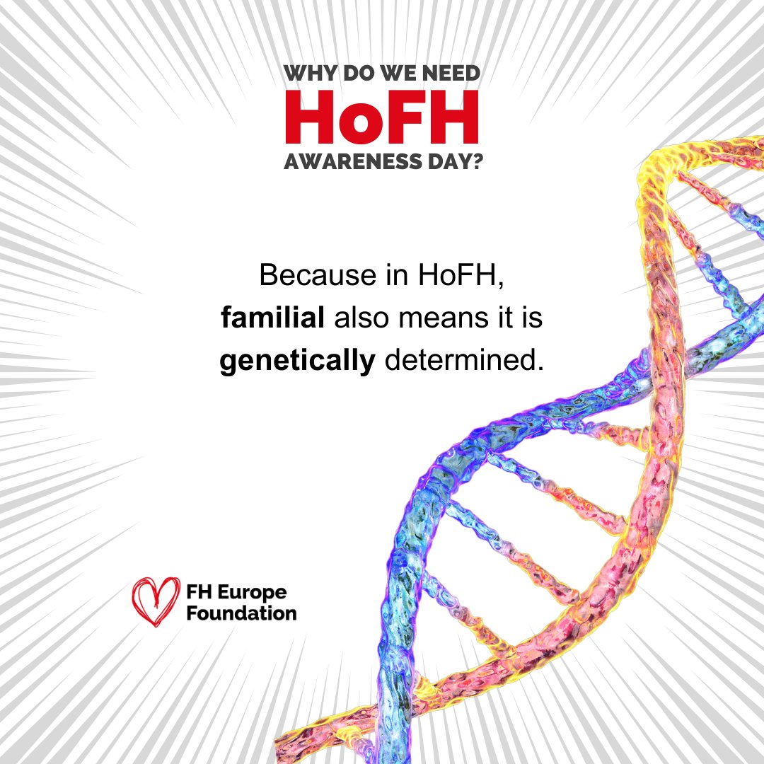 #Unite4HoFH 4 de maig dia de conscienciació sobre la hipercolesterolèmia familiar homozigòtica (HoFH)
Per a:
➡️ Educar la comunitat
➡️ Millors opcions de detecció i tractament
➡️ Donar suport a les persones que viuen amb HoFH
👉 lc.cx/O8l26B
#xulacatalunya #UniteHoFH