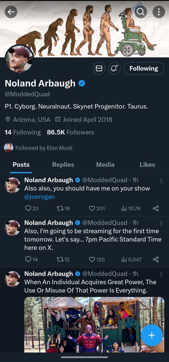 Live streaming timing is set 7pm pst &amp; #Joerogan podcast is loading !

May......!

#1000xgem #1000x $xmail $x $dog $doge $musk $pepe $bonk $mog $CHAD $STRUMP $POOH $ROCK $GROK $LADYS $Noland #Telepathy #Neuralink