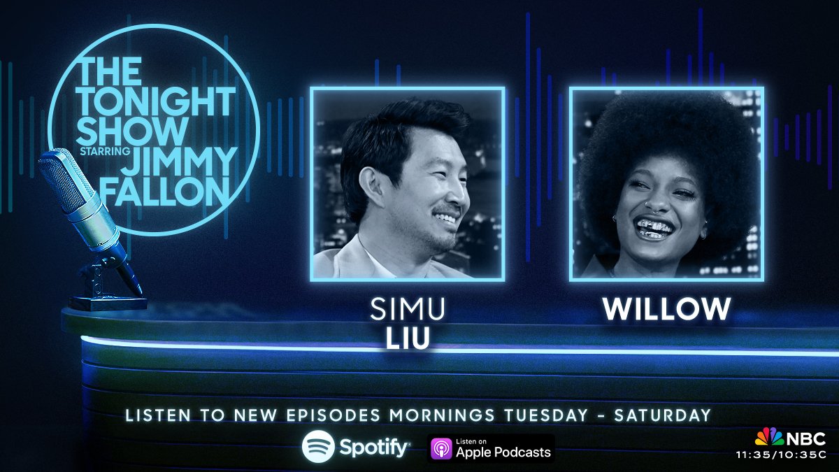 The Tonight Show is now available as a podcast! Listen to new episodes Tuesday-Saturday mornings on @spotifypodcasts or wherever you get your podcasts 🎙️ #FallonTonight

Listen Now: spoti.fi/3UivNgH