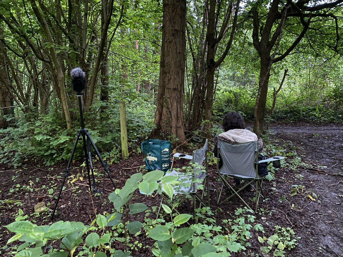 Just back from recording &amp; livestreaming the dawn chorus as part of the extraordinary Reveil 11 - a collaborative sound and radio project that circles the Earth on live audio streams at the daybreak of Dawn Chorus Day🌍 Listen 5am Sat 4 to 6am Sun 5 May <a href="/ResonanceEXTRA/">Resonance Extra</a> <a href="/soundtent/">Soundcamp</a>