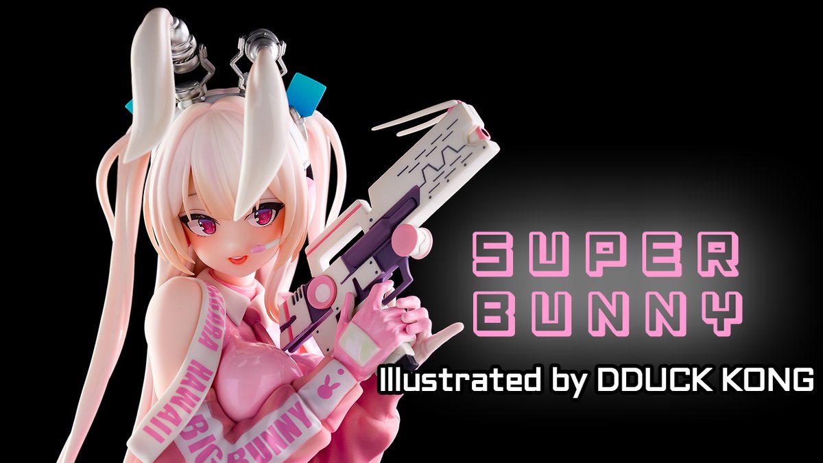 美少女フィギュア】Hobby sakura「Super Bunny Illustrated by DDUCK