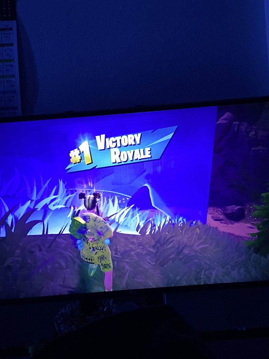 just got a #victoryroyale i’m too good tbh look at me thriving in the storm